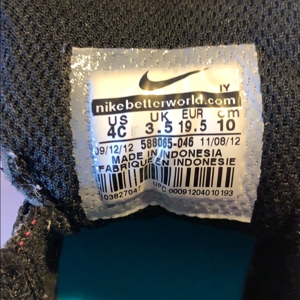 Nike Sneakers Little Kid US Size 4 - Picture 4 of 4